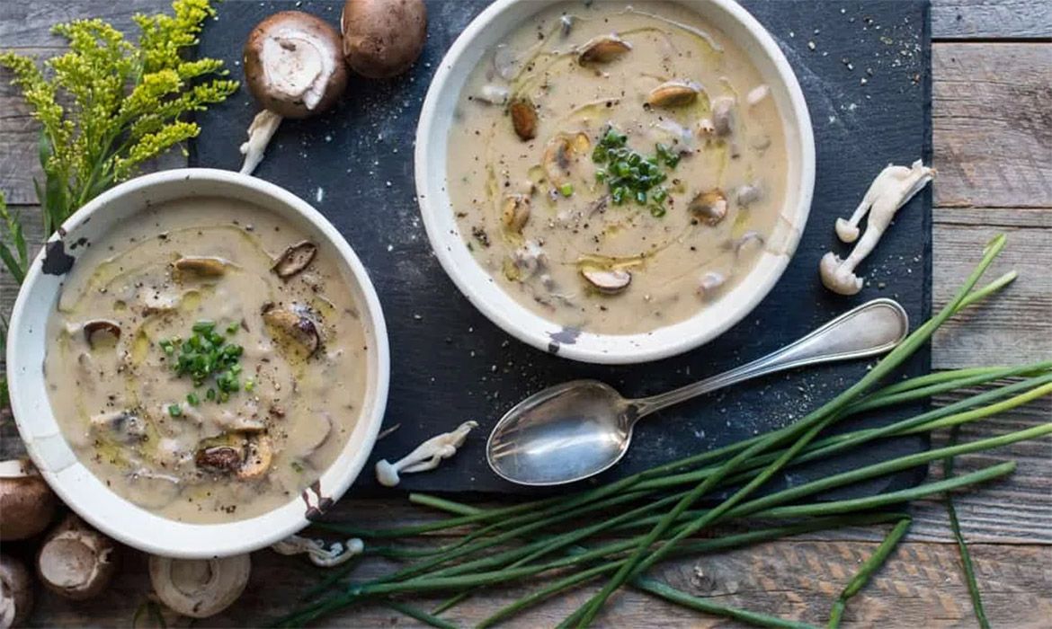 Рецепт: Крем супа од печурки